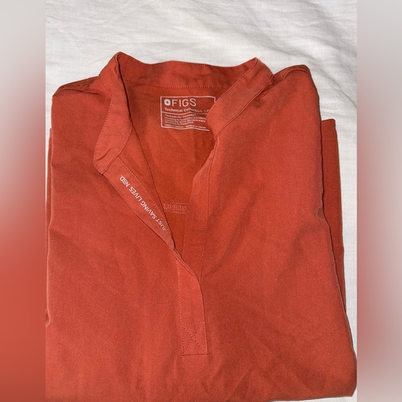 FIGS *LIMITED EDITION* Terracotta Rafaela Scrub Top XXL - Picture 7 of 8